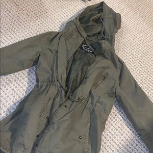 Green cargo jacket